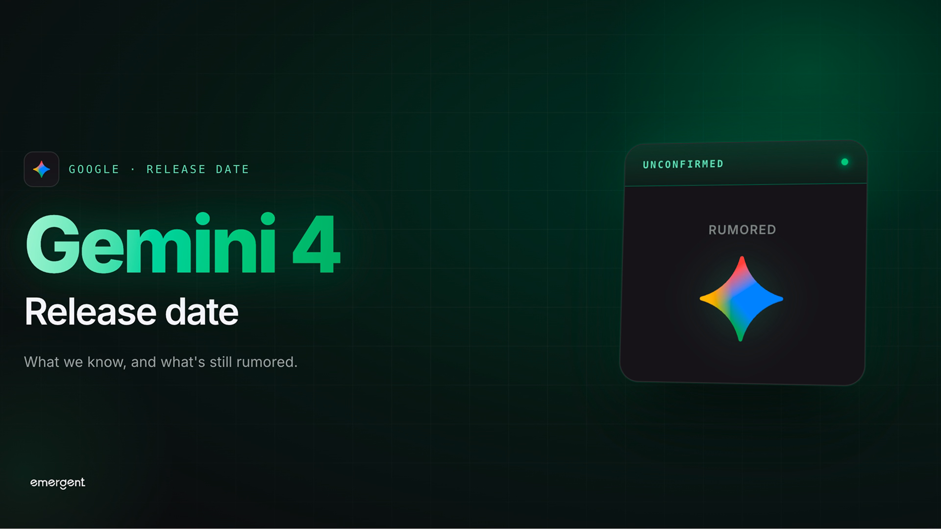 gemini 4 release date