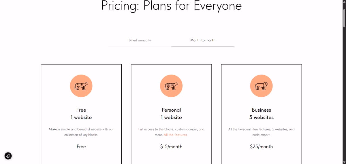 Tidia Pricing