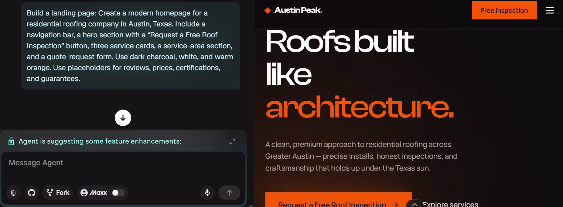 Emergent ai website builder