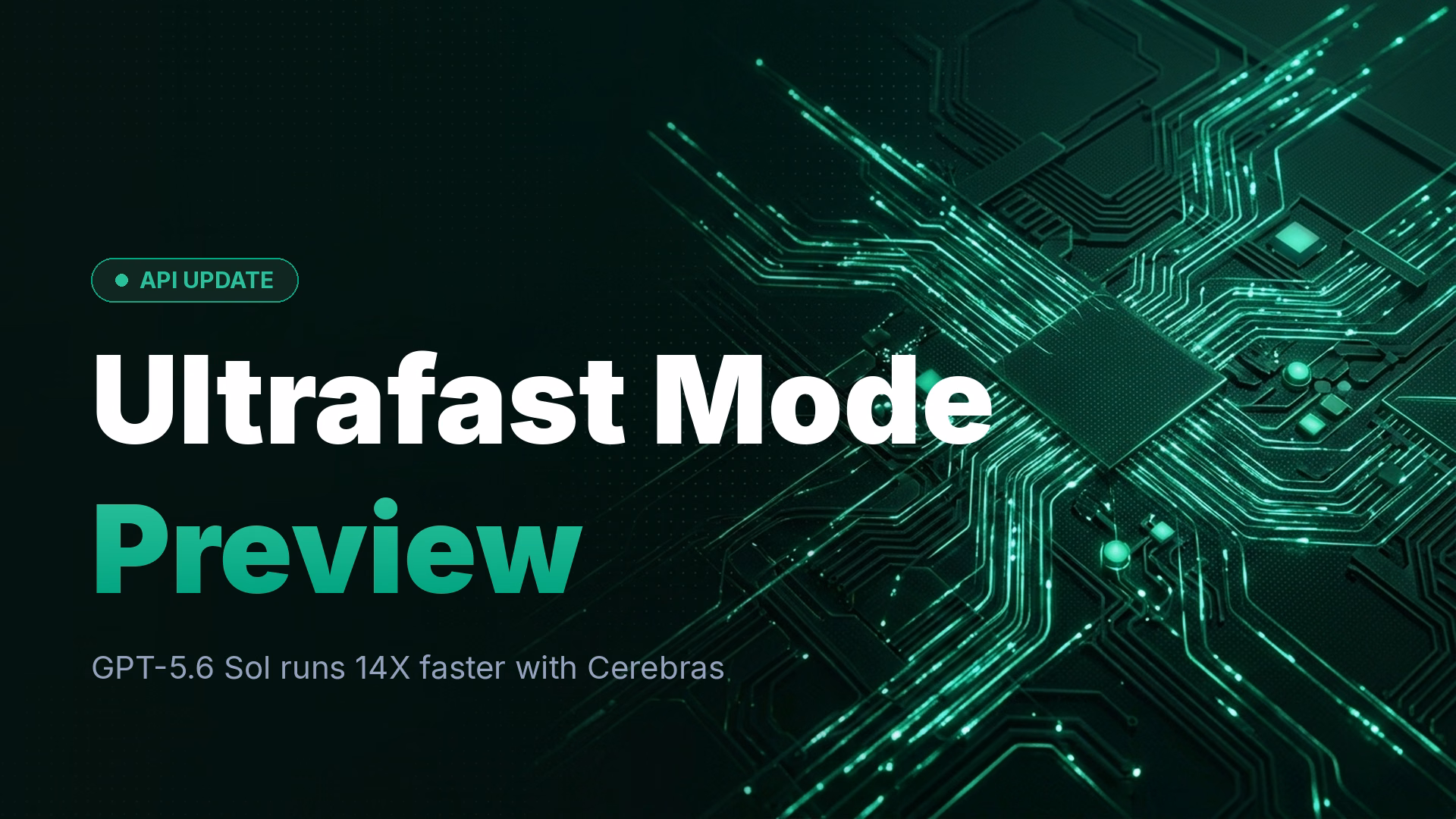GPT-5.6 Sol Ultrafast Mode Preview: 14X Speed Boost