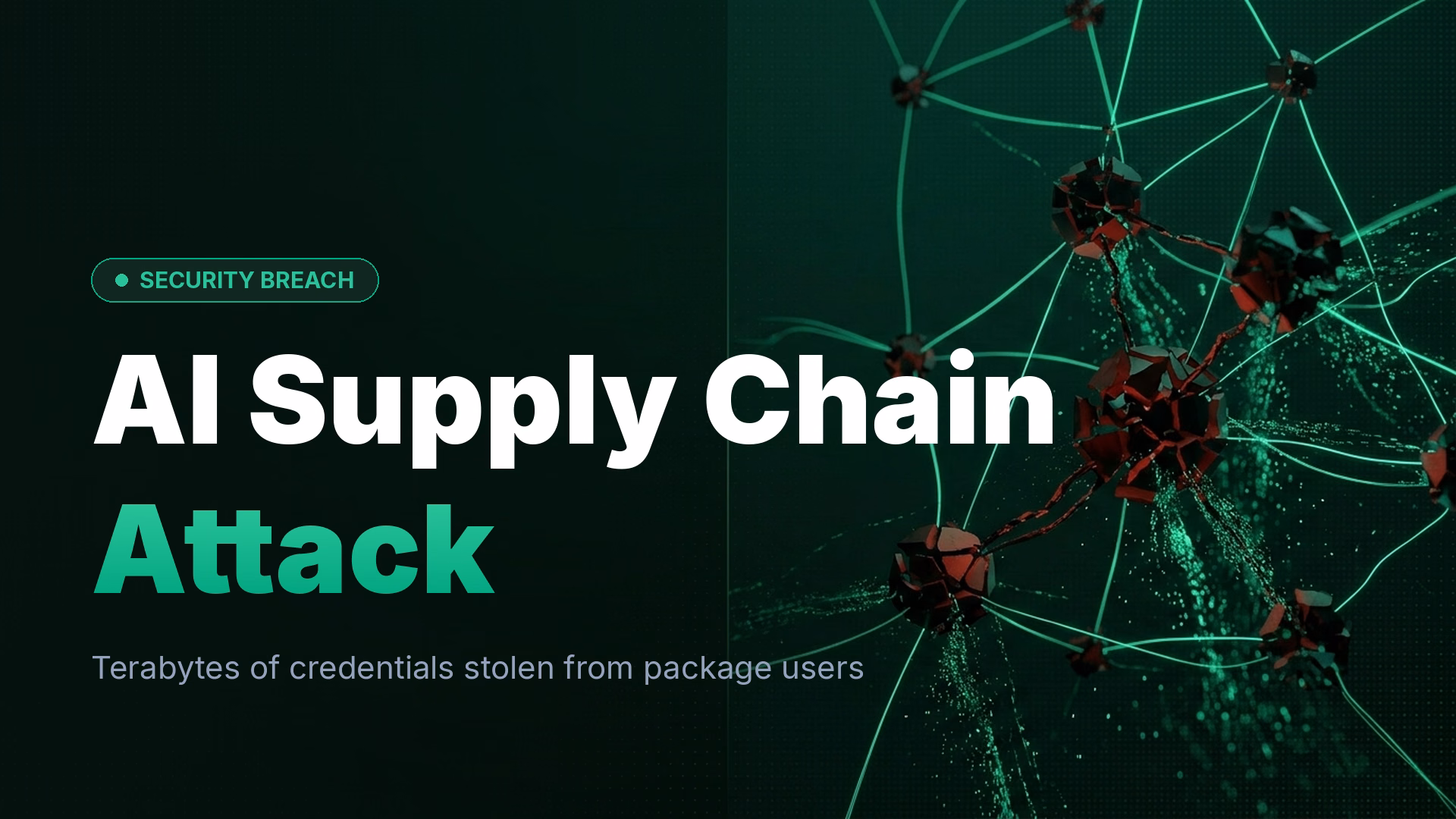 AI Package Breach Exposes Terabytes of User Credentials