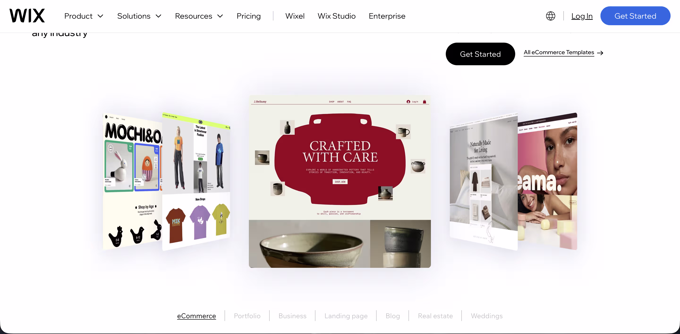 wix homepage