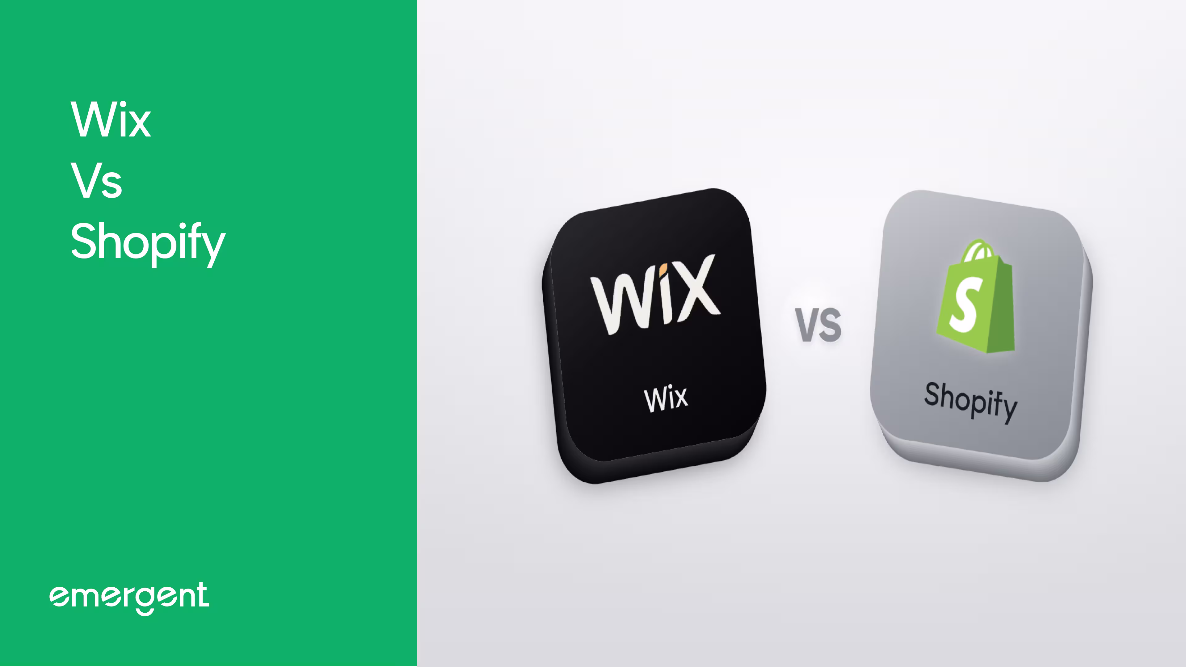 Wix Vs Shopify Vs Emergent: Which Is Better For Your Store In 2026?