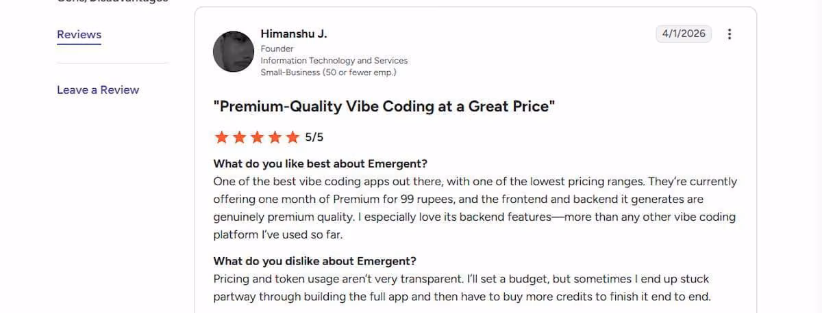 what real users say