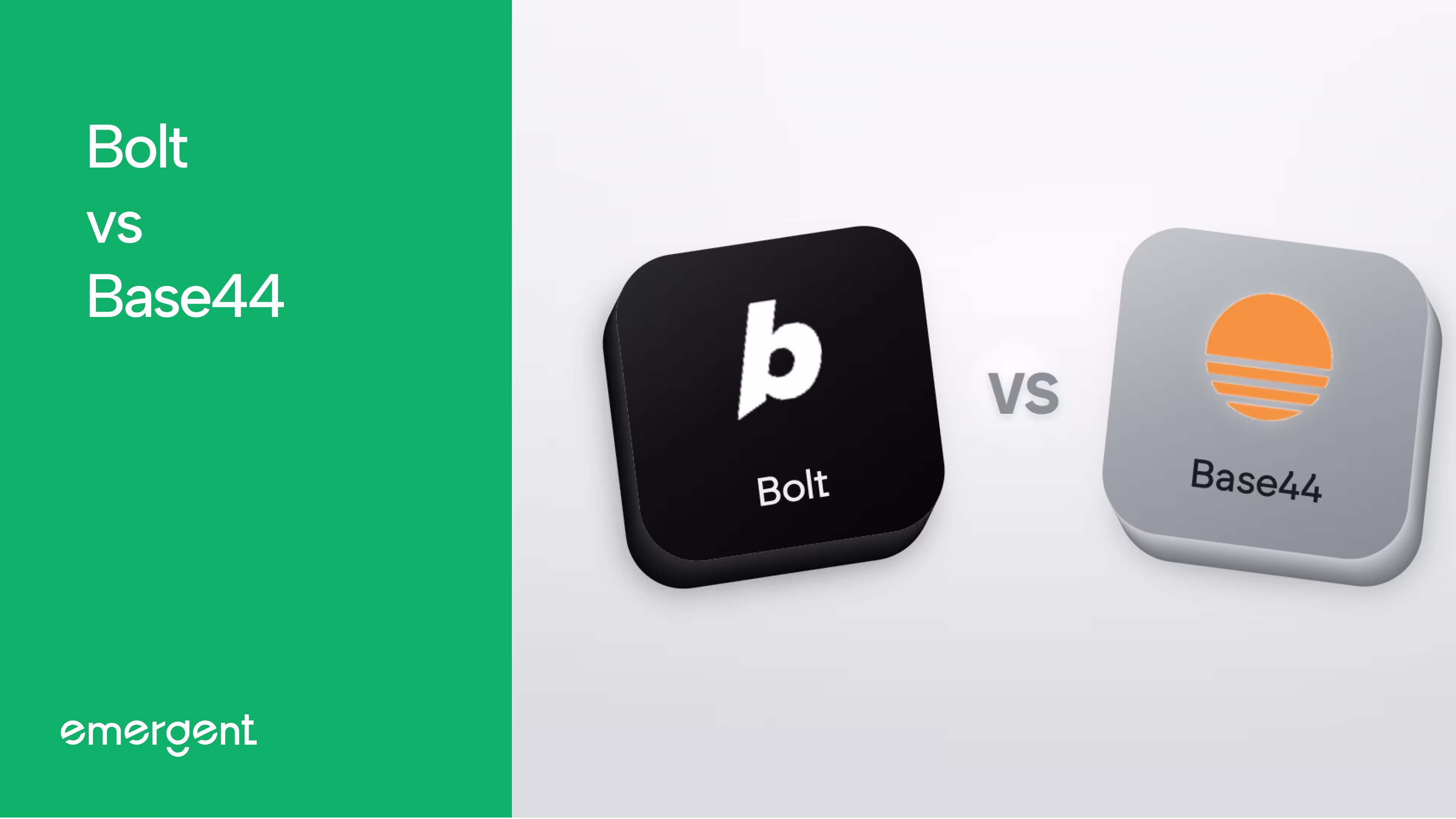 Bolt vs Base44 vs Emergent: I Built the Same App (2026)