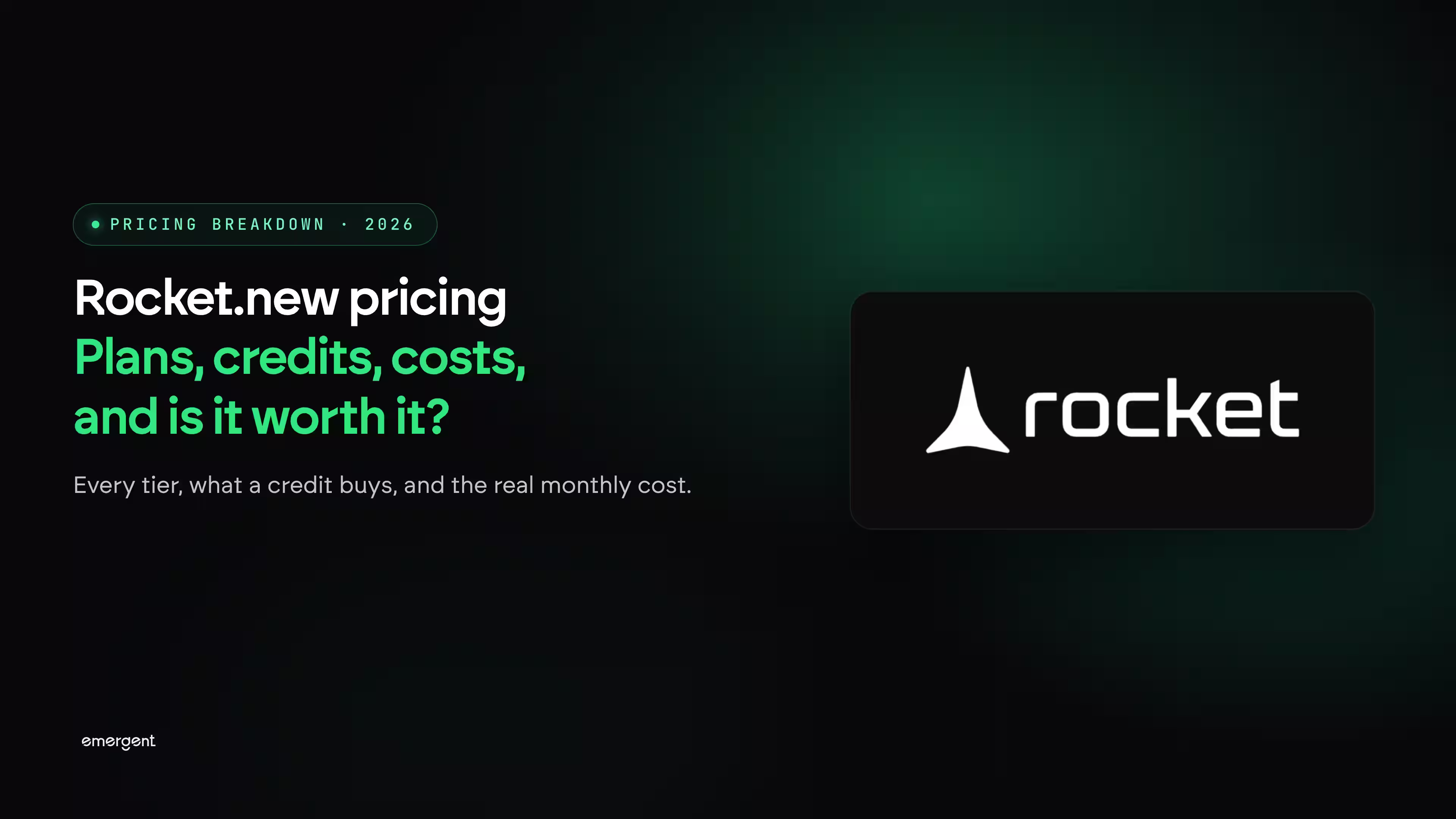 Rocket.new Pricing: Plans, Credits, Costs, and Is It Worth It?