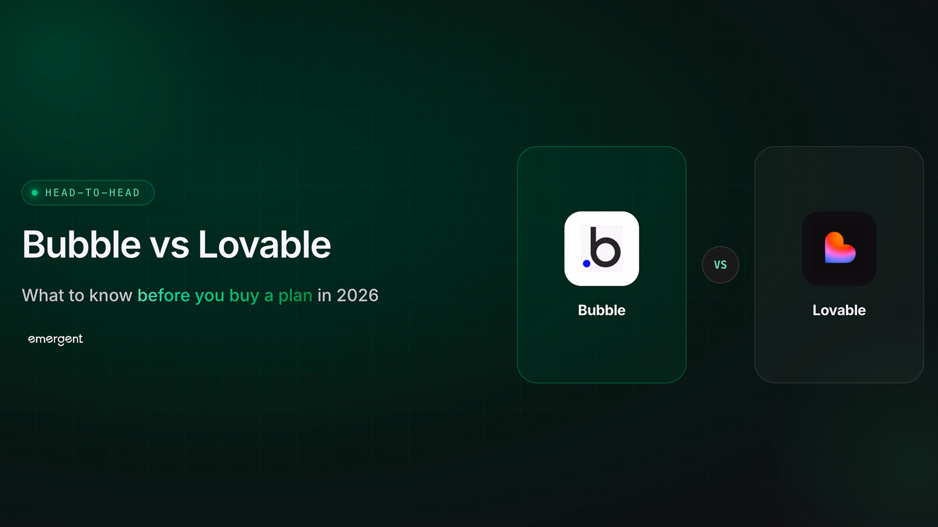 bubble vs lovable