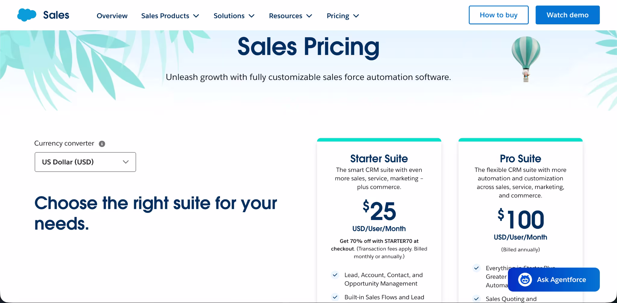 salesforce pricing meet salesforce features and highlight