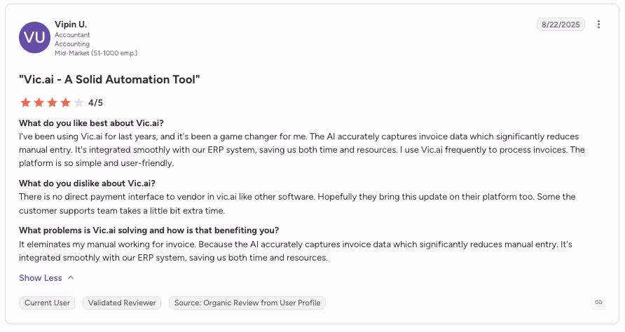 vicai review by vipin