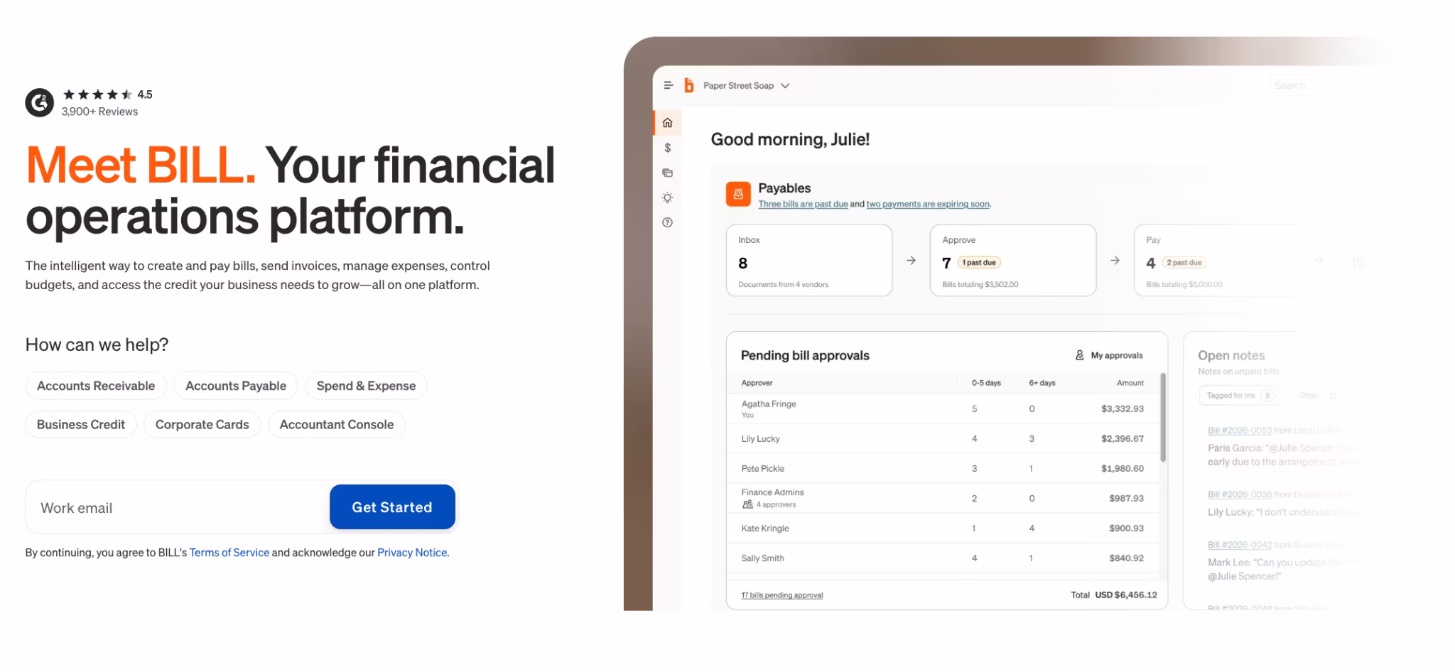 bill best for apar automation with built in payments