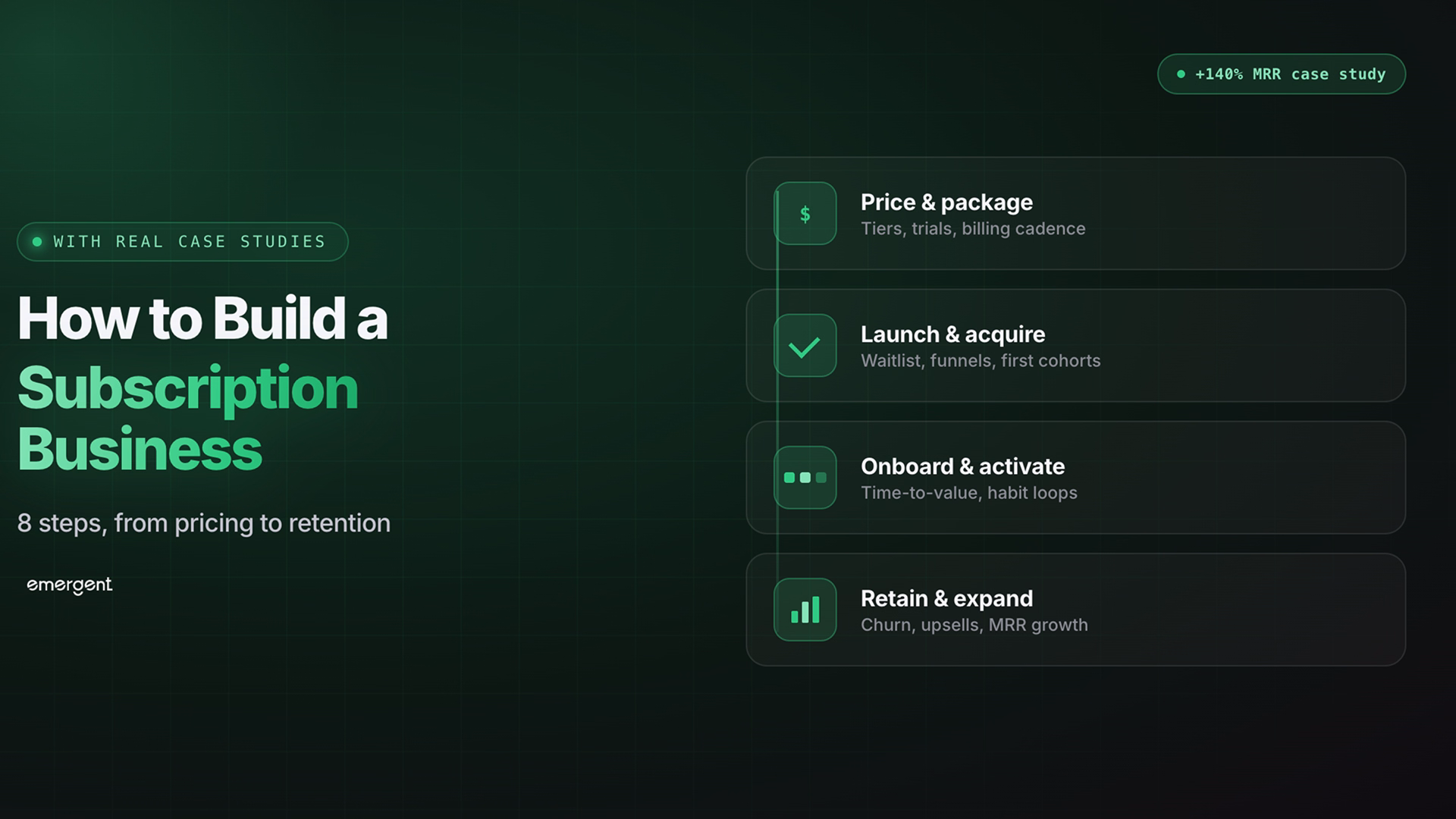 How to Build a Subscription Business: 8 Steps, With Real Case Studies (2026)