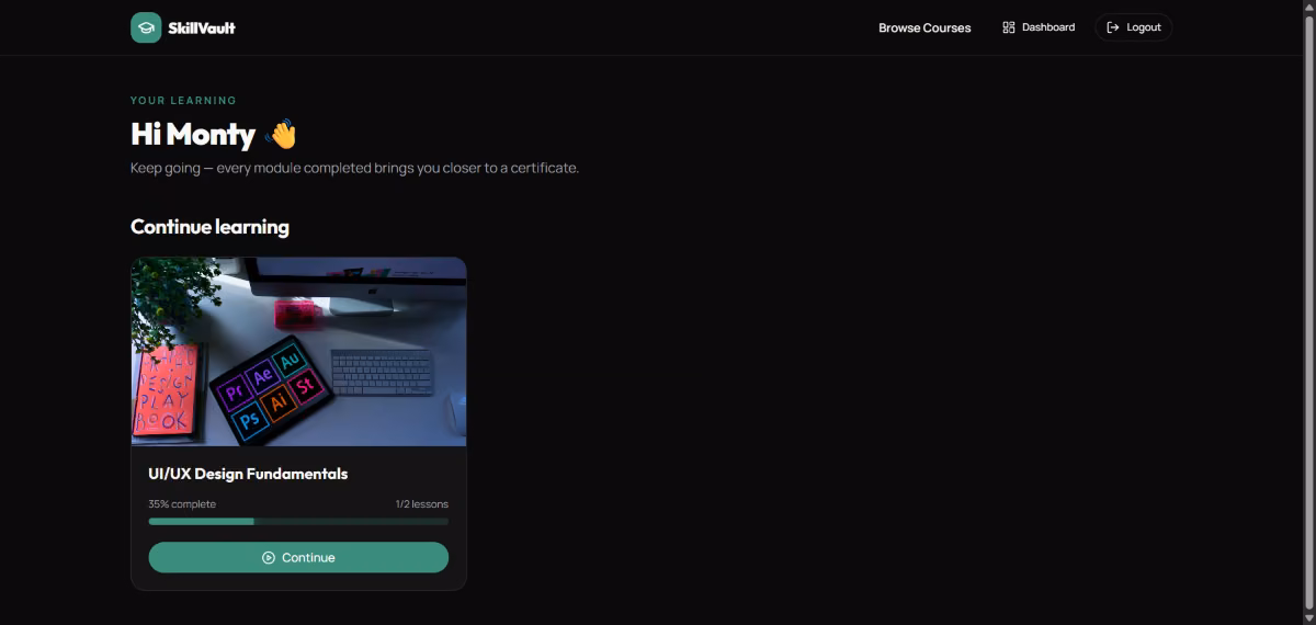 Test the Student Experience End-to-End