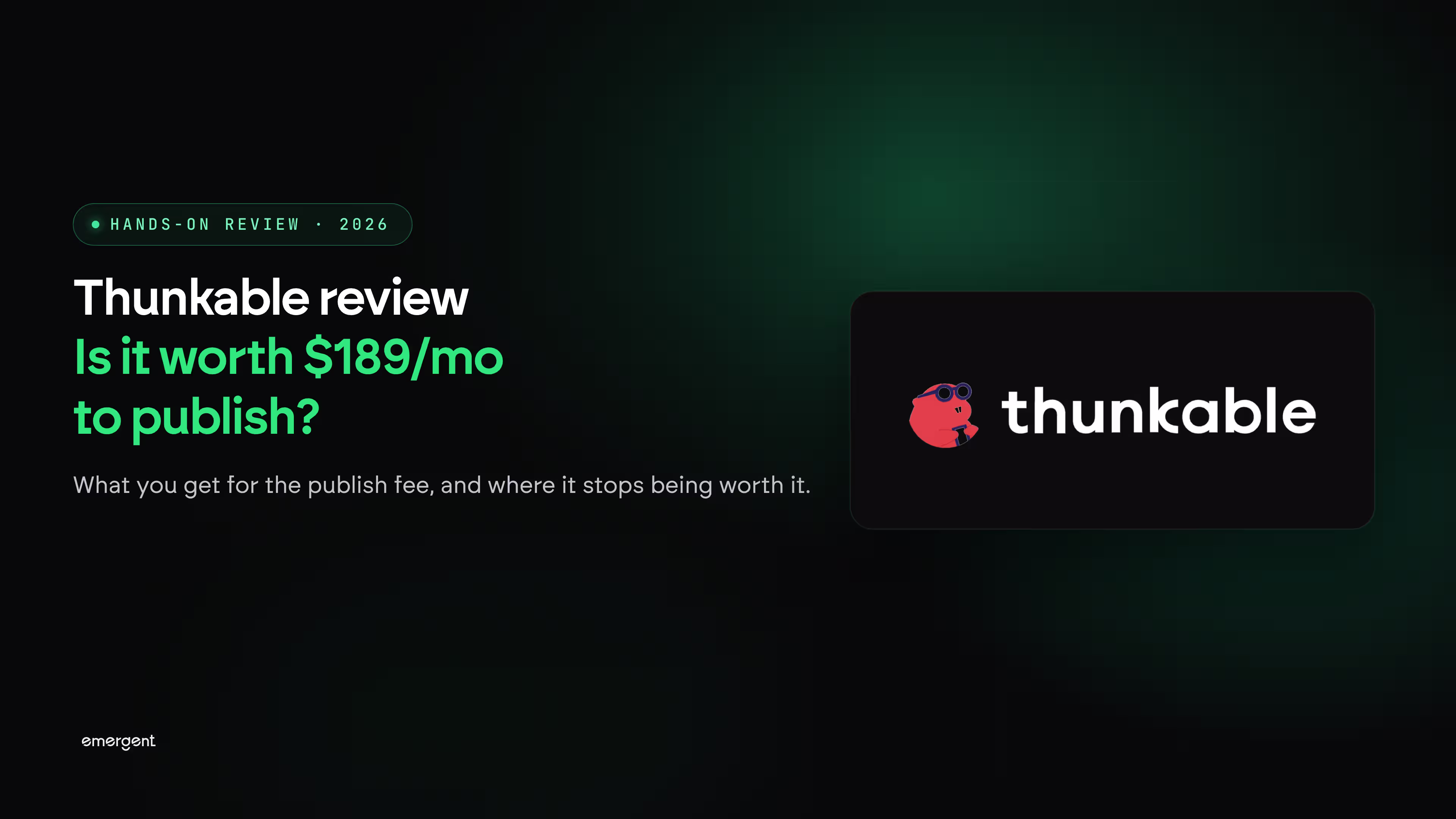 Thunkable Review: Is It Worth $189/mo to Publish?