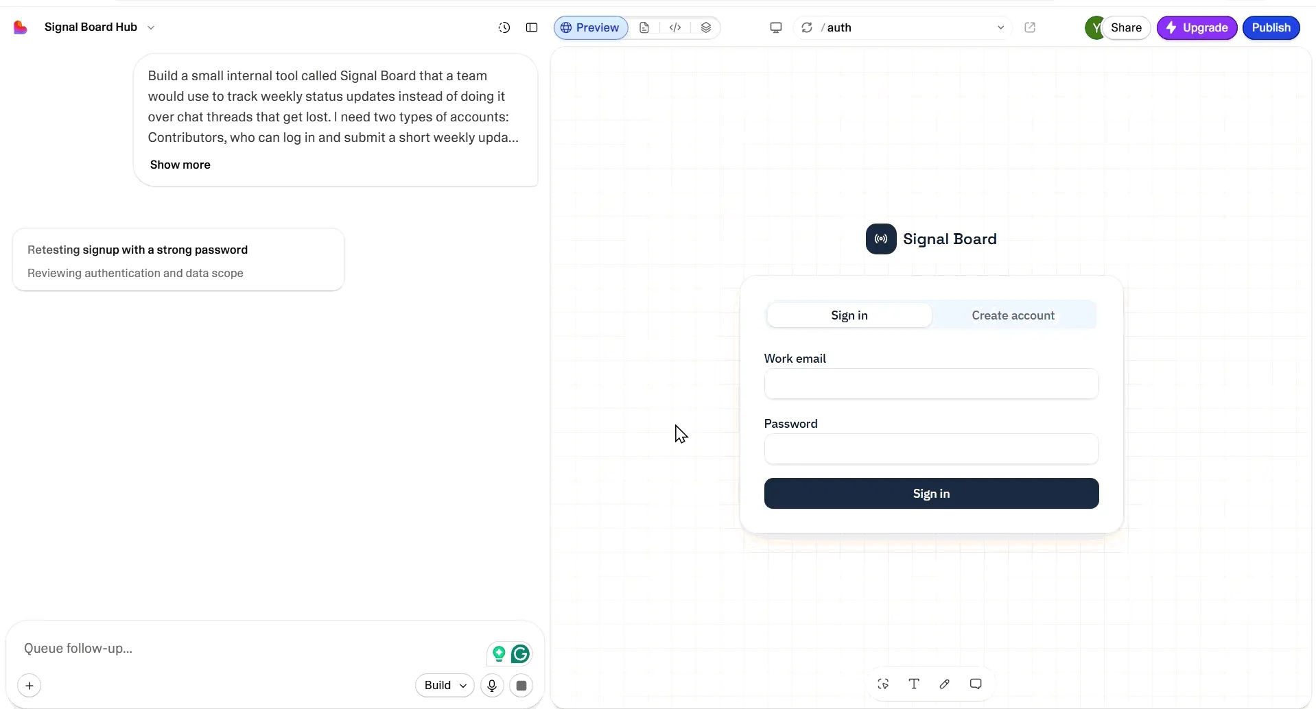 lovable firebase studio alternative