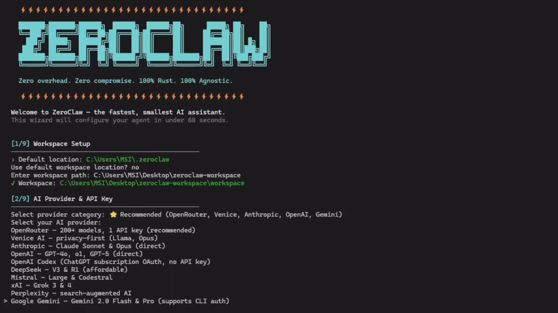 zeroclaw best for cheap hardware and small footprints