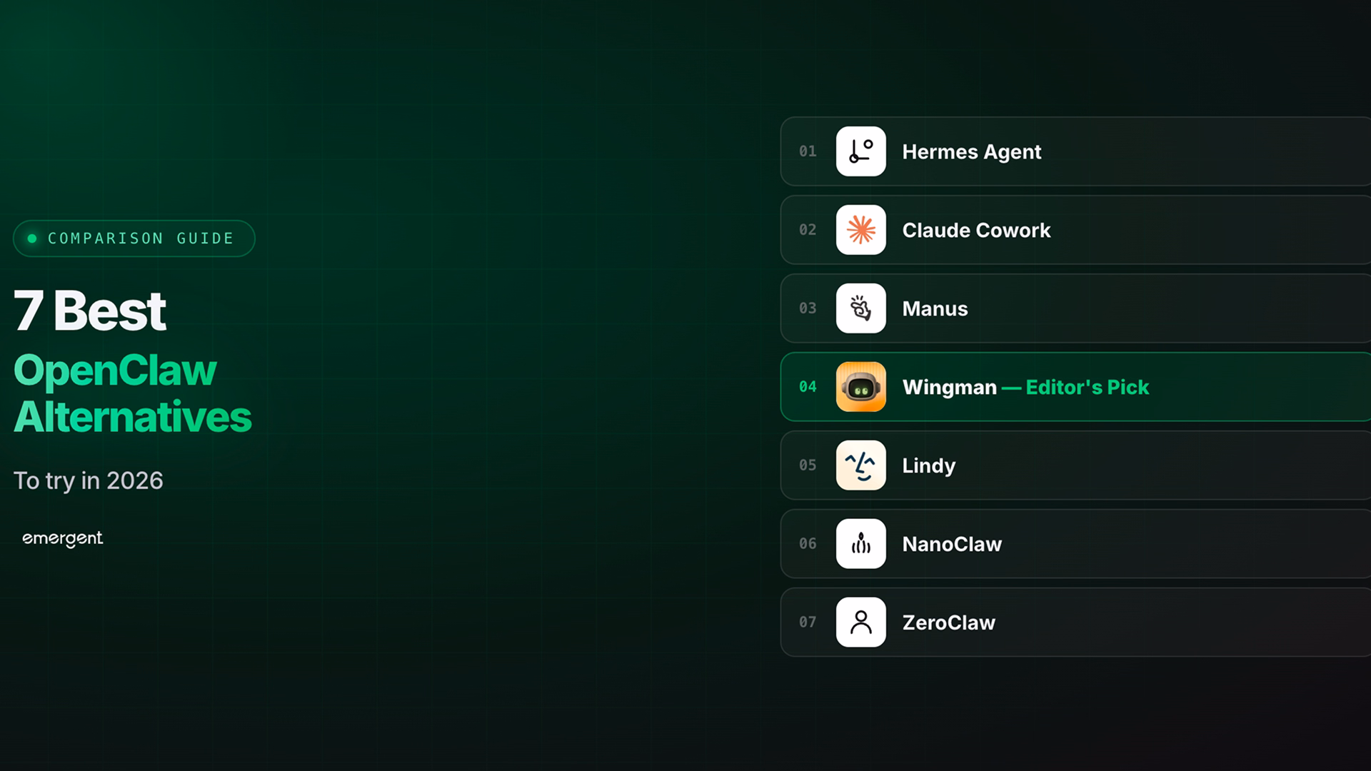7 Best OpenClaw Alternatives to Try in 2026