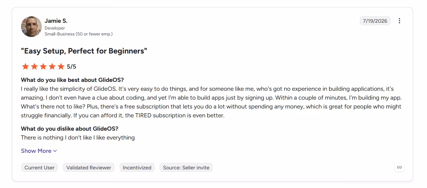 glide review by jamie