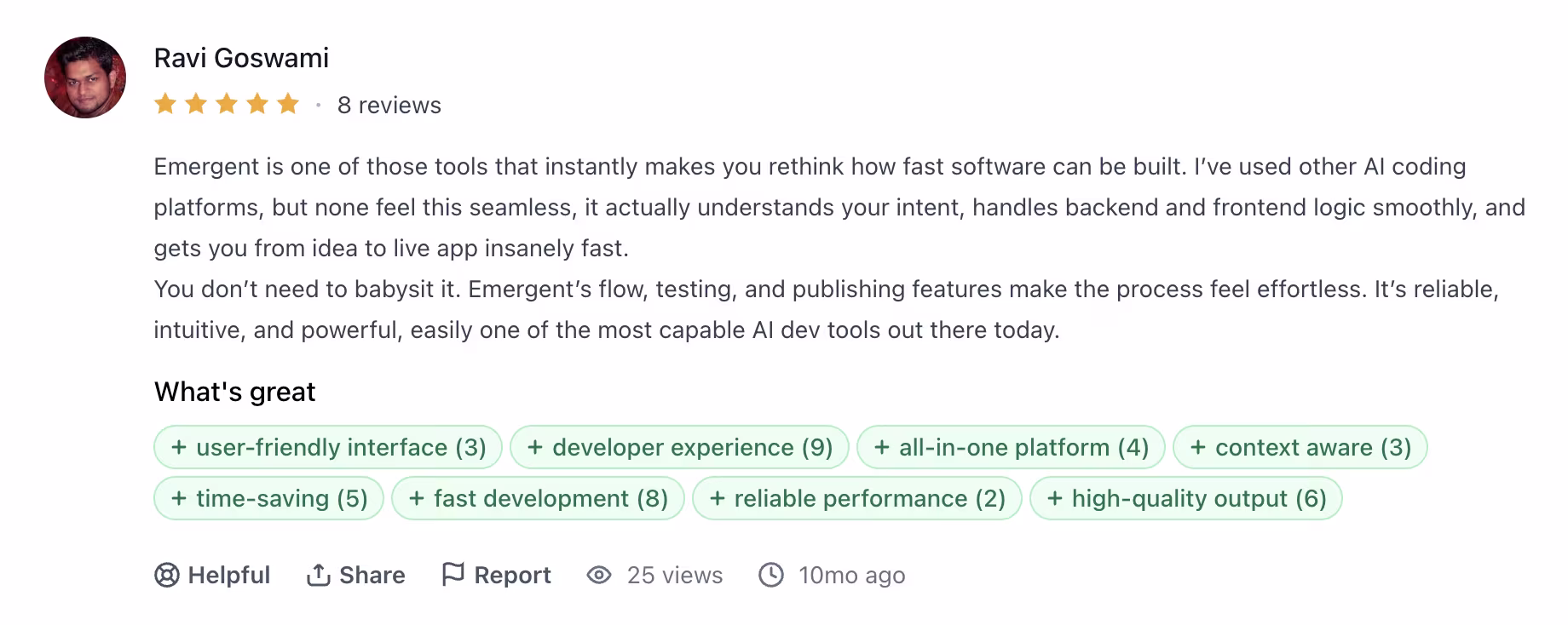 emergent product hunt review