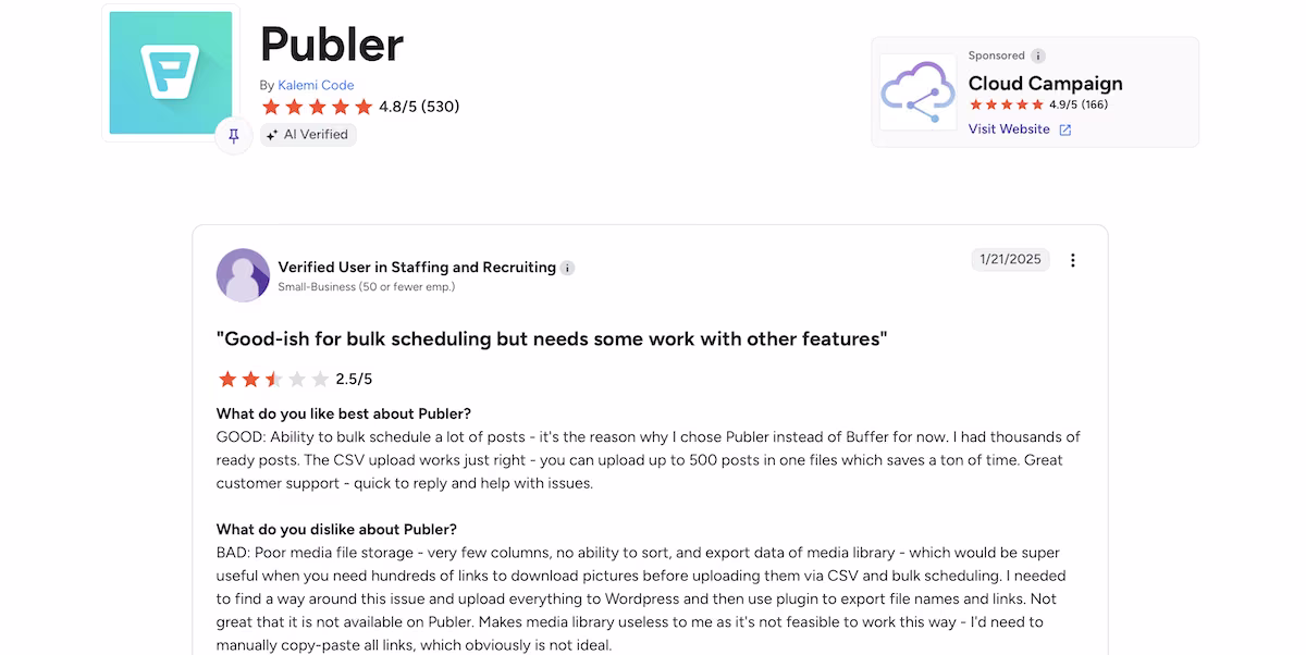 publer g2 review