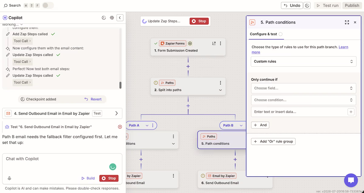 zapier two path canvas