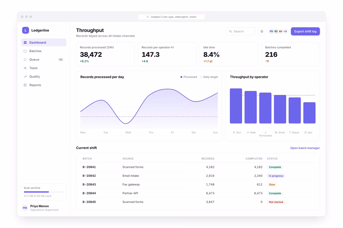 Throughput