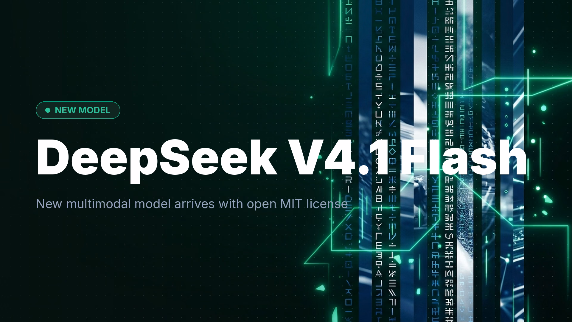 DeepSeek V4.1 Flash Launches with Multimodal Capabilities
