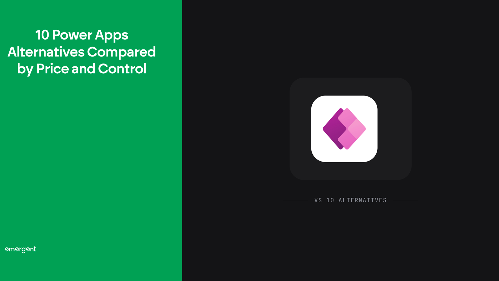 10 Power Apps Alternatives Compared by Price and Control