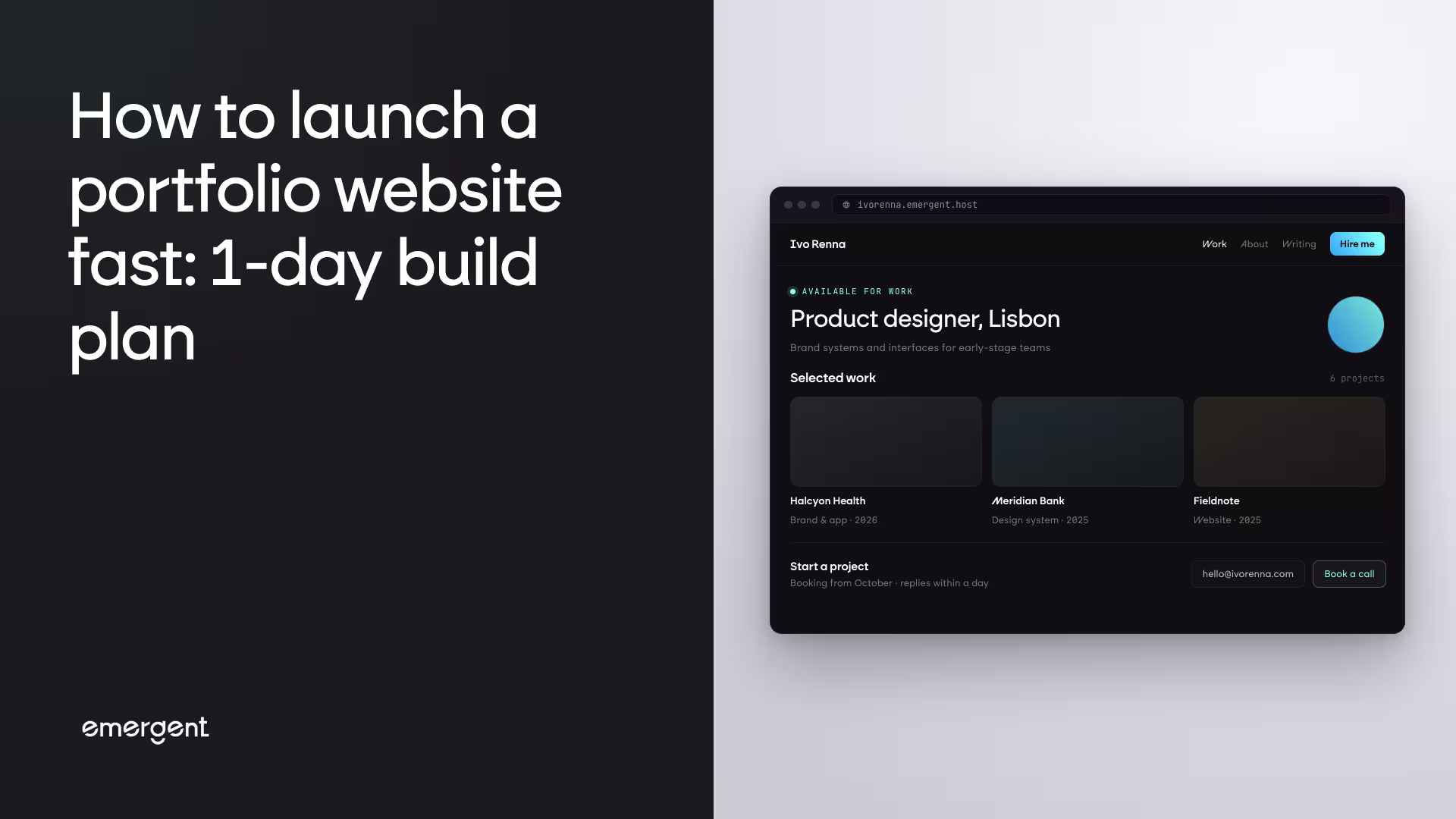 How to Launch a Portfolio Website Fast: 1-Day Build Plan