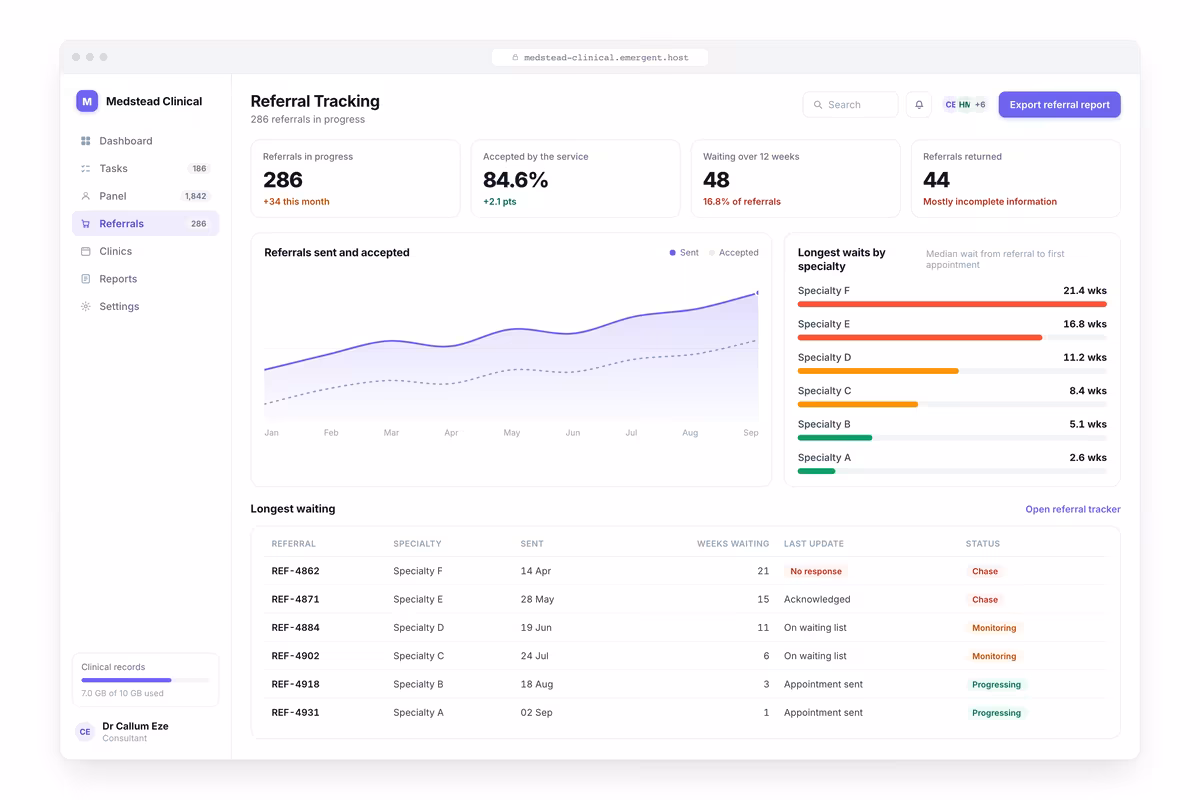 Referral Tracking