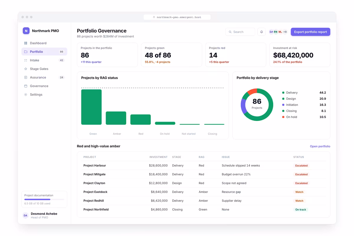 Portfolio Governance