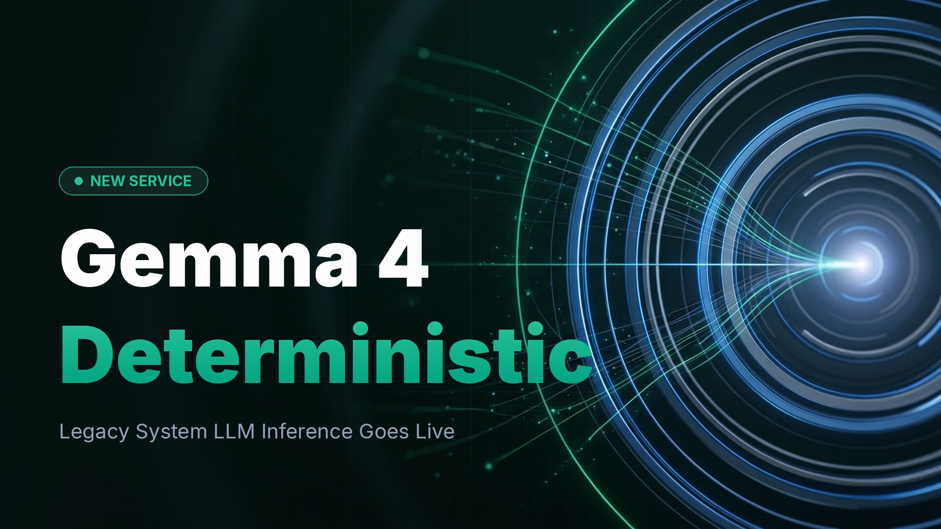 Deterministic LLM Inference for Gemma 4 on Windows XP