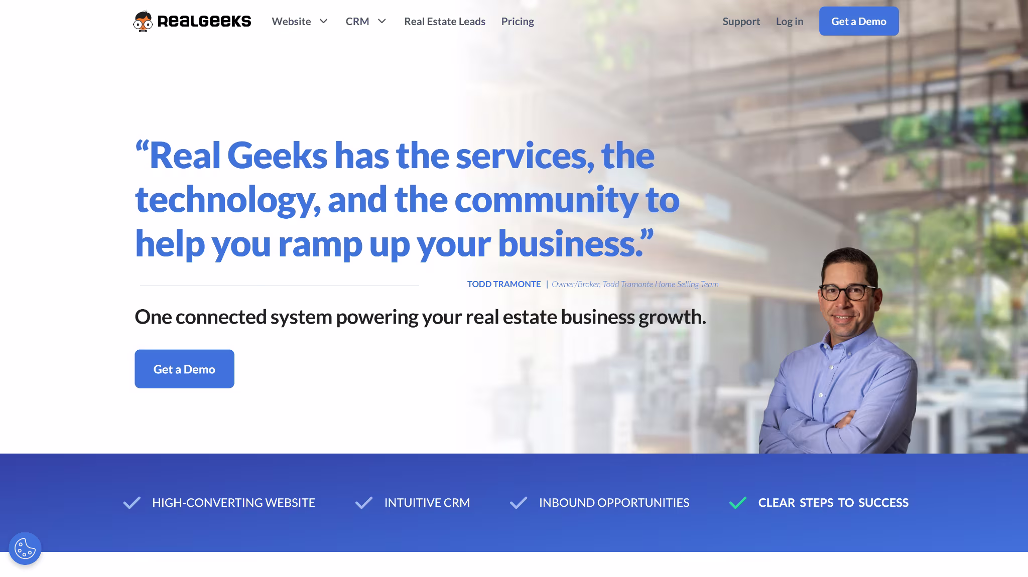 real geeks real estate website builder