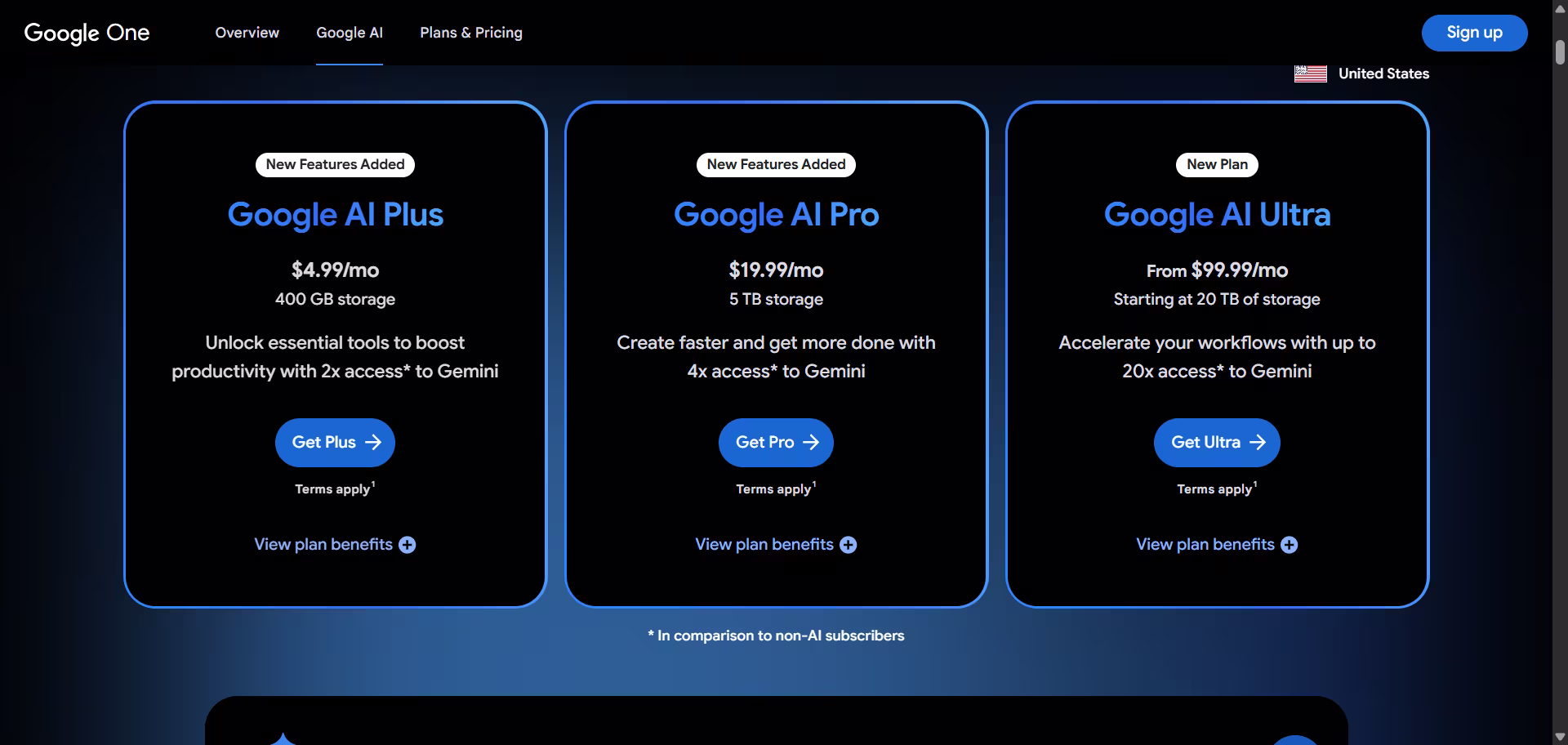 gemini notebook pricing
