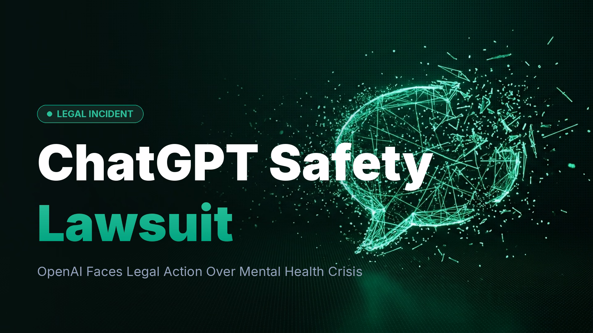 ChatGPT Lawsuit: Man Sues OpenAI After Suicide Attempt