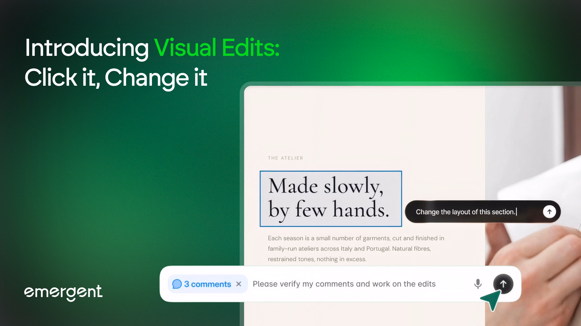 introducing visual edits