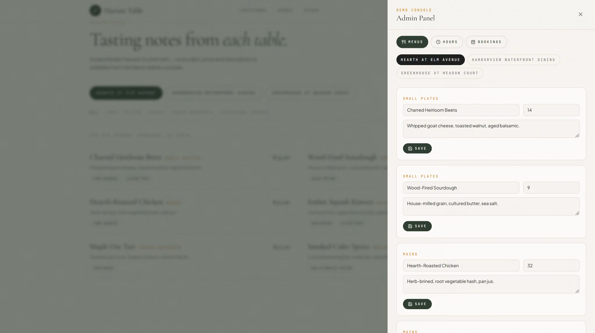 emergent admin console
