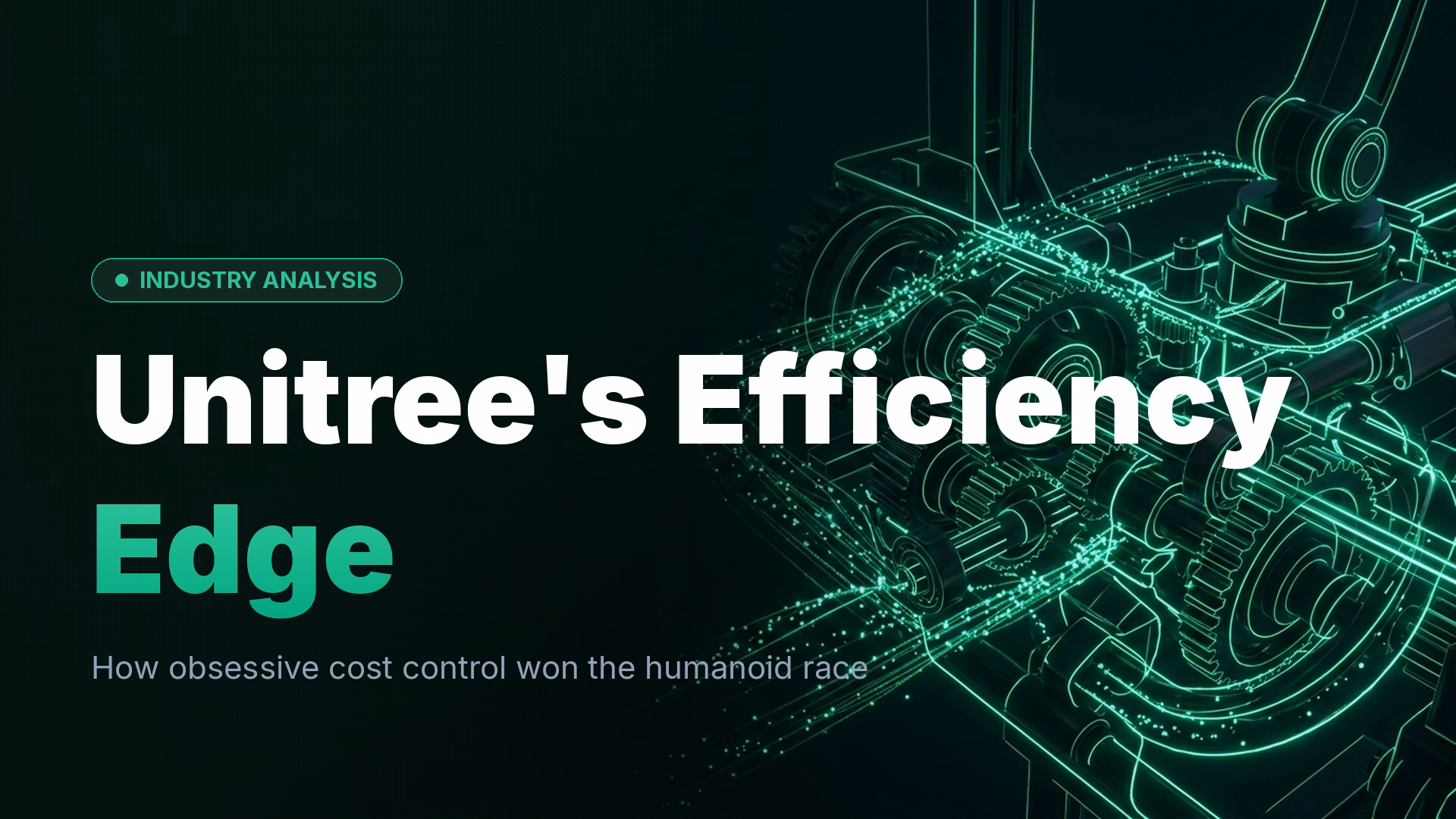 Unitree's Cost-Cutting Strategy Leads Humanoid Robot Market