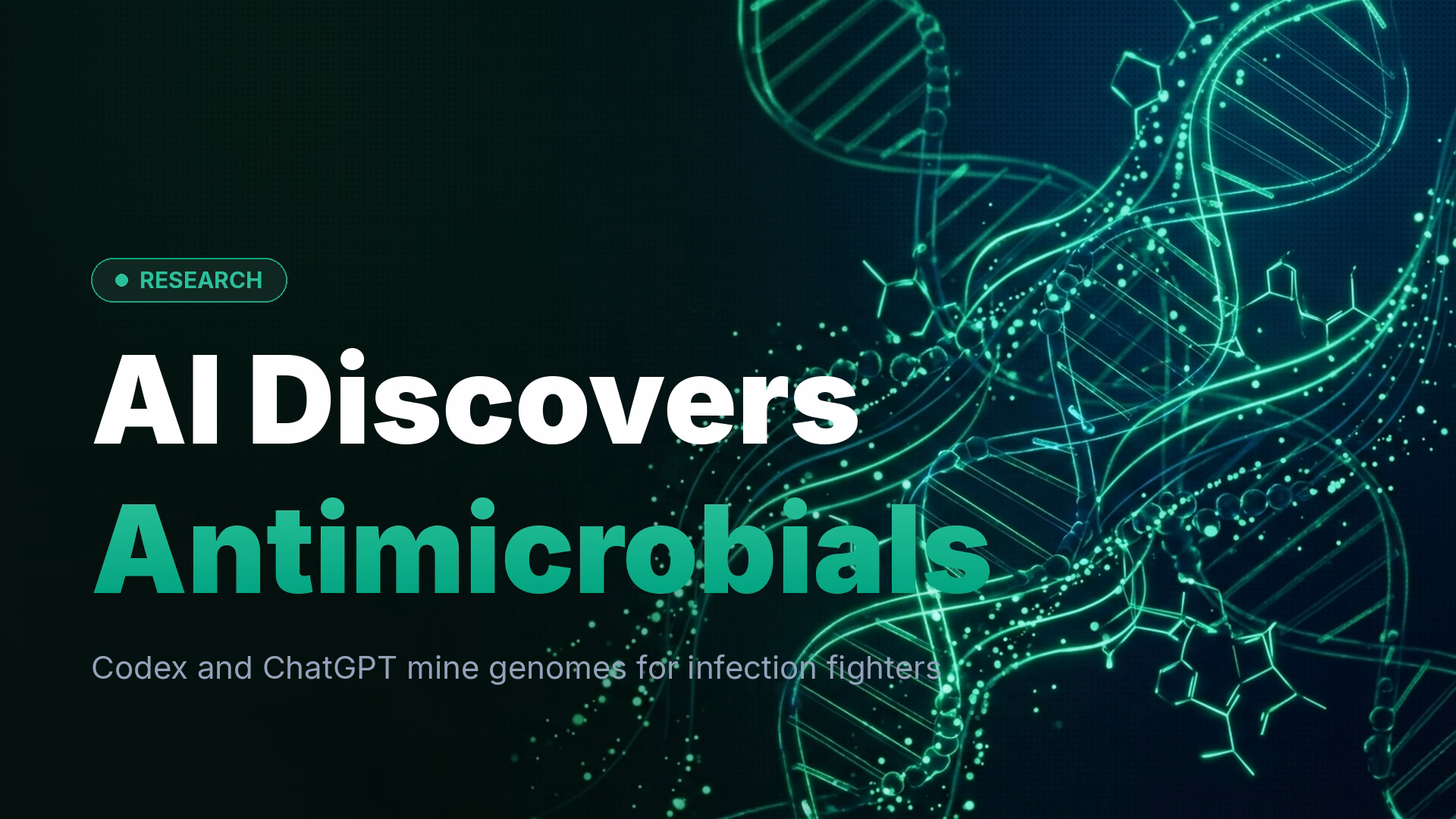Codex and ChatGPT Aid Search for New Antimicrobials