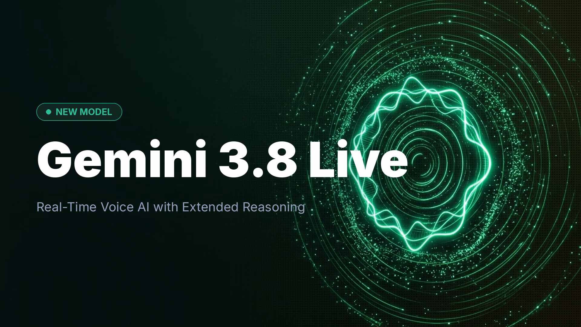 Gemini 3.8 Live and Extended Thinking Launch
