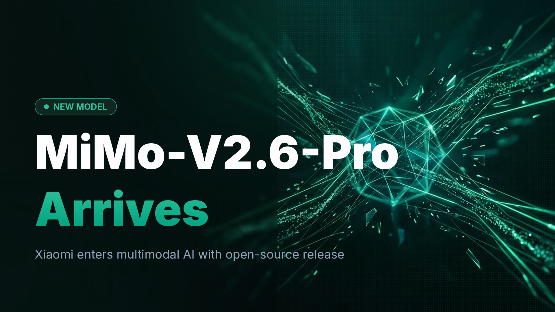 Xiaomi Launches MiMo-V2.6-Pro Multimodal AI Model