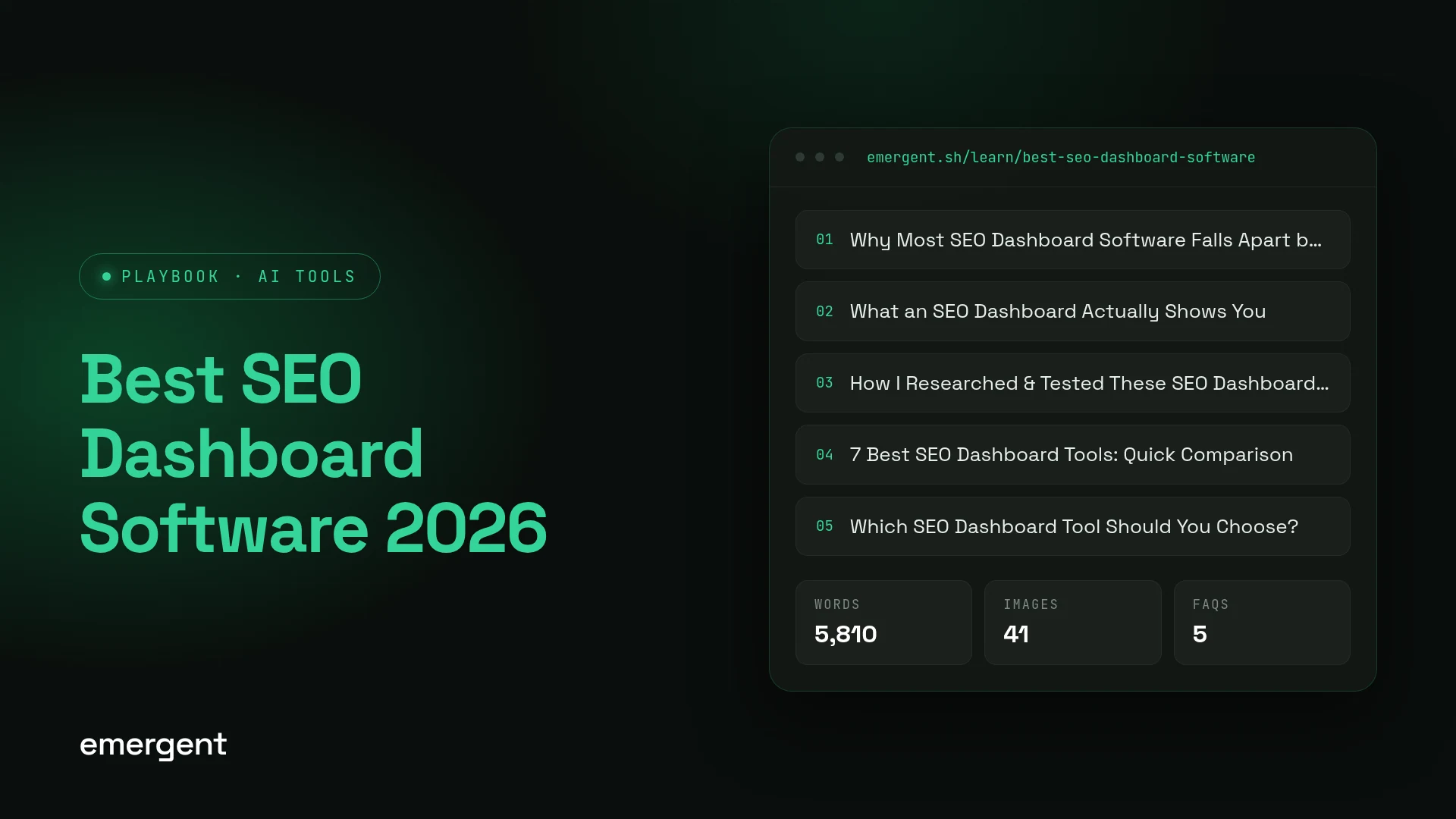 Best SEO Dashboard Software 2026: 7 Tools Tested & Ranked