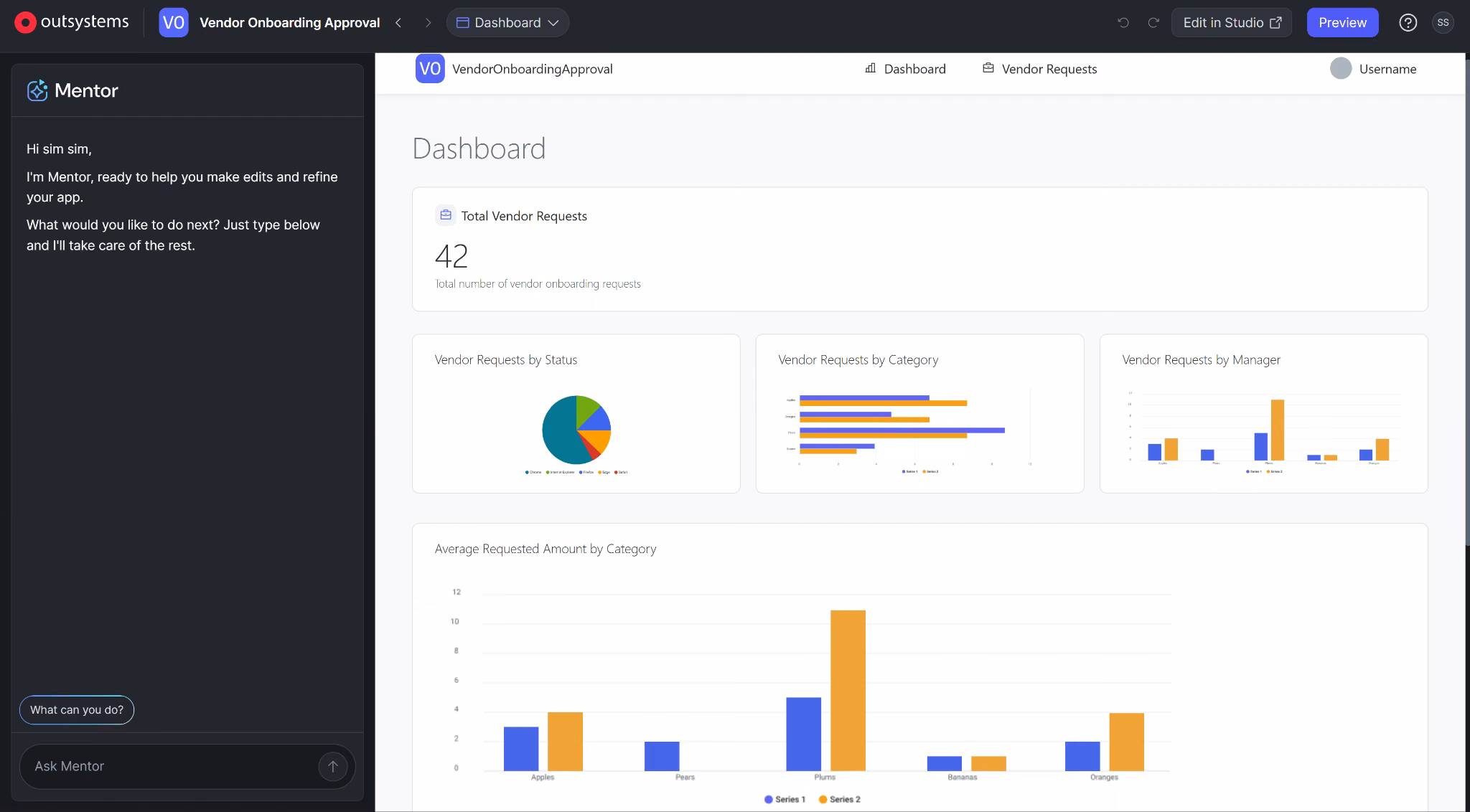 outsystems low code app builder