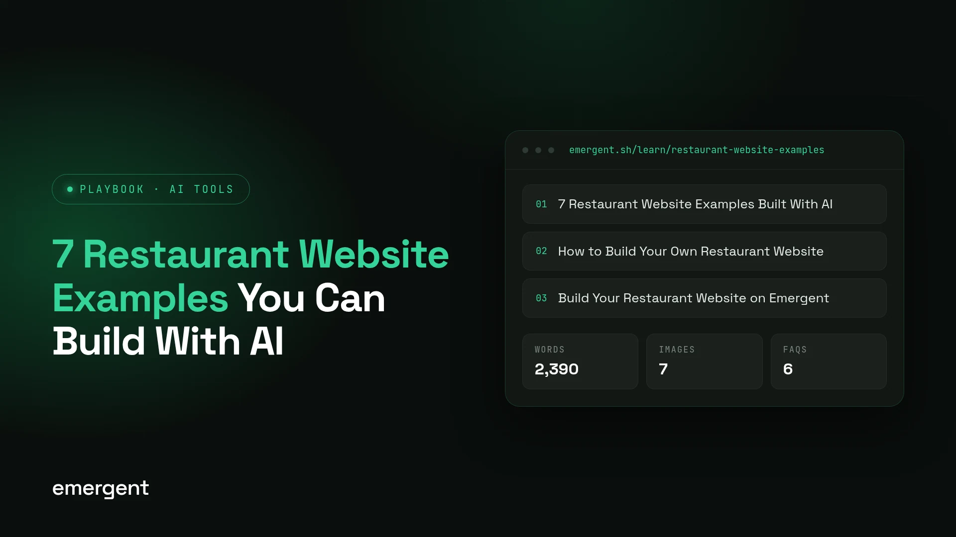 7 Restaurant Website Examples You Can Build With AI