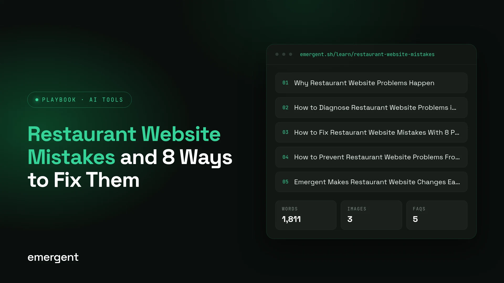 Restaurant Website Mistakes and 8 Ways to Fix Them