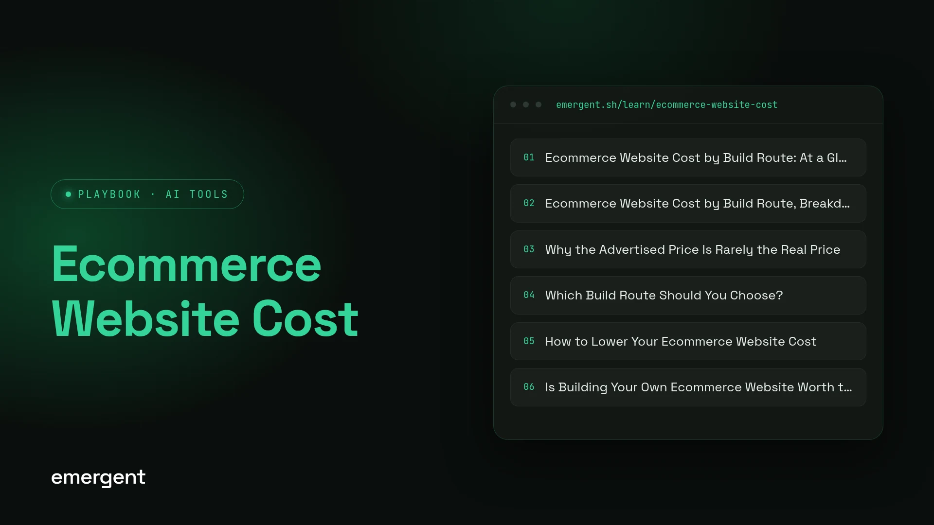 Ecommerce Website Cost: I Priced 4 Build Routes