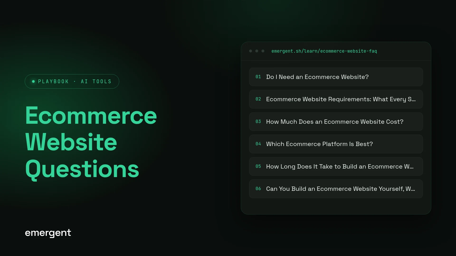 Ecommerce Website Questions: Costs, Setup & Timelines