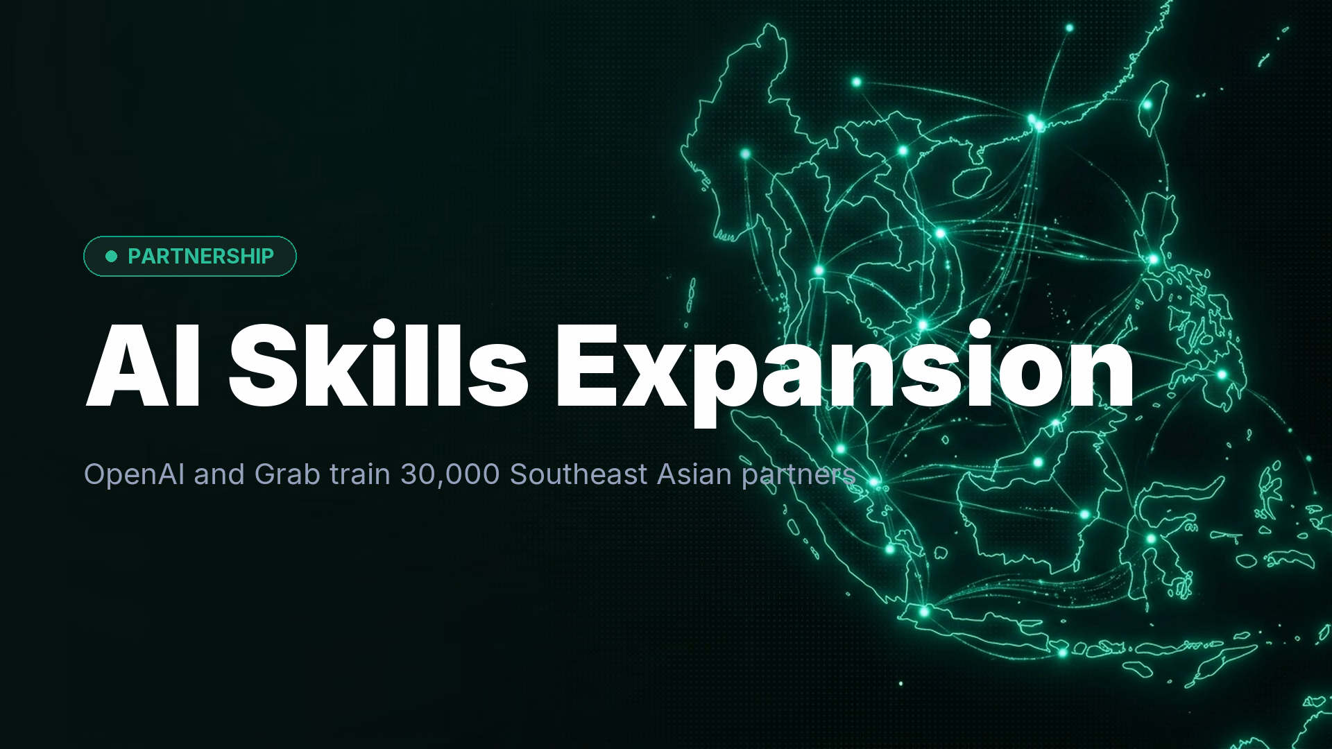 Grab and OpenAI Launch AI Skills Program in Southeast Asia