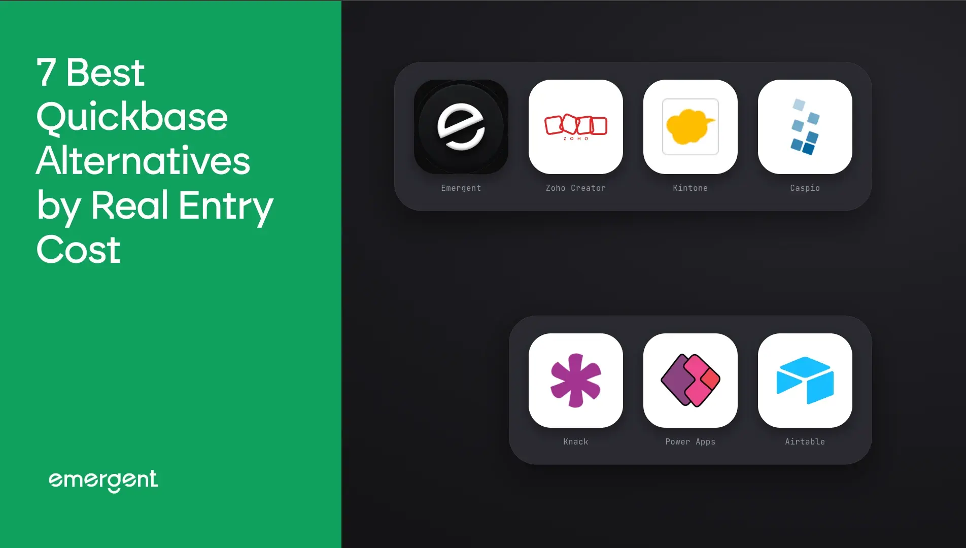 7 Best Quickbase Alternatives by Real Entry Cost (2026)