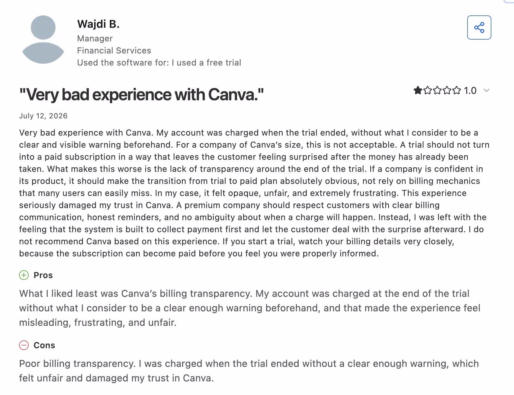 canva capterra review