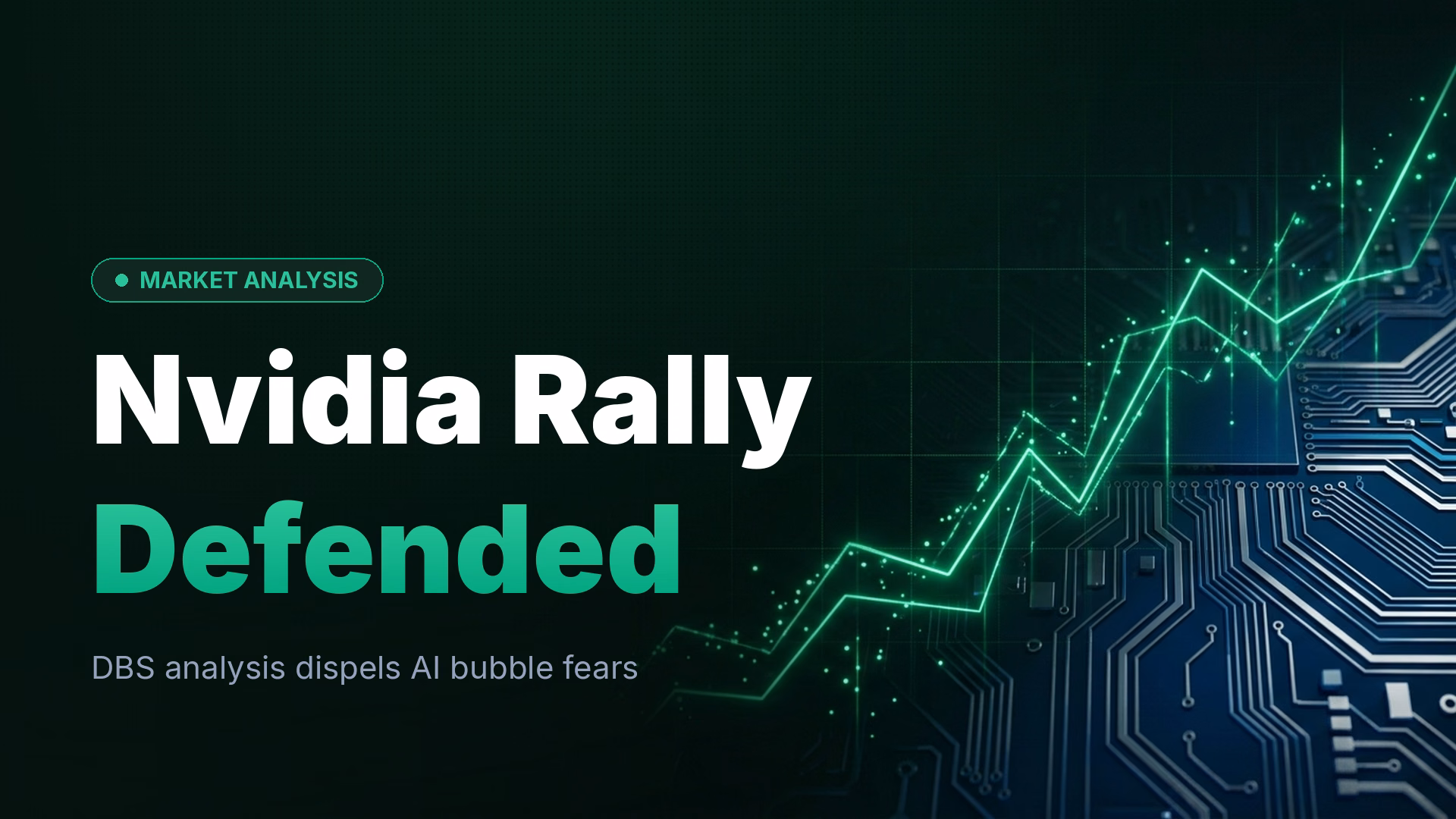 Nvidia Valuation Analysis Proves AI Rally Isn't a Bubble
